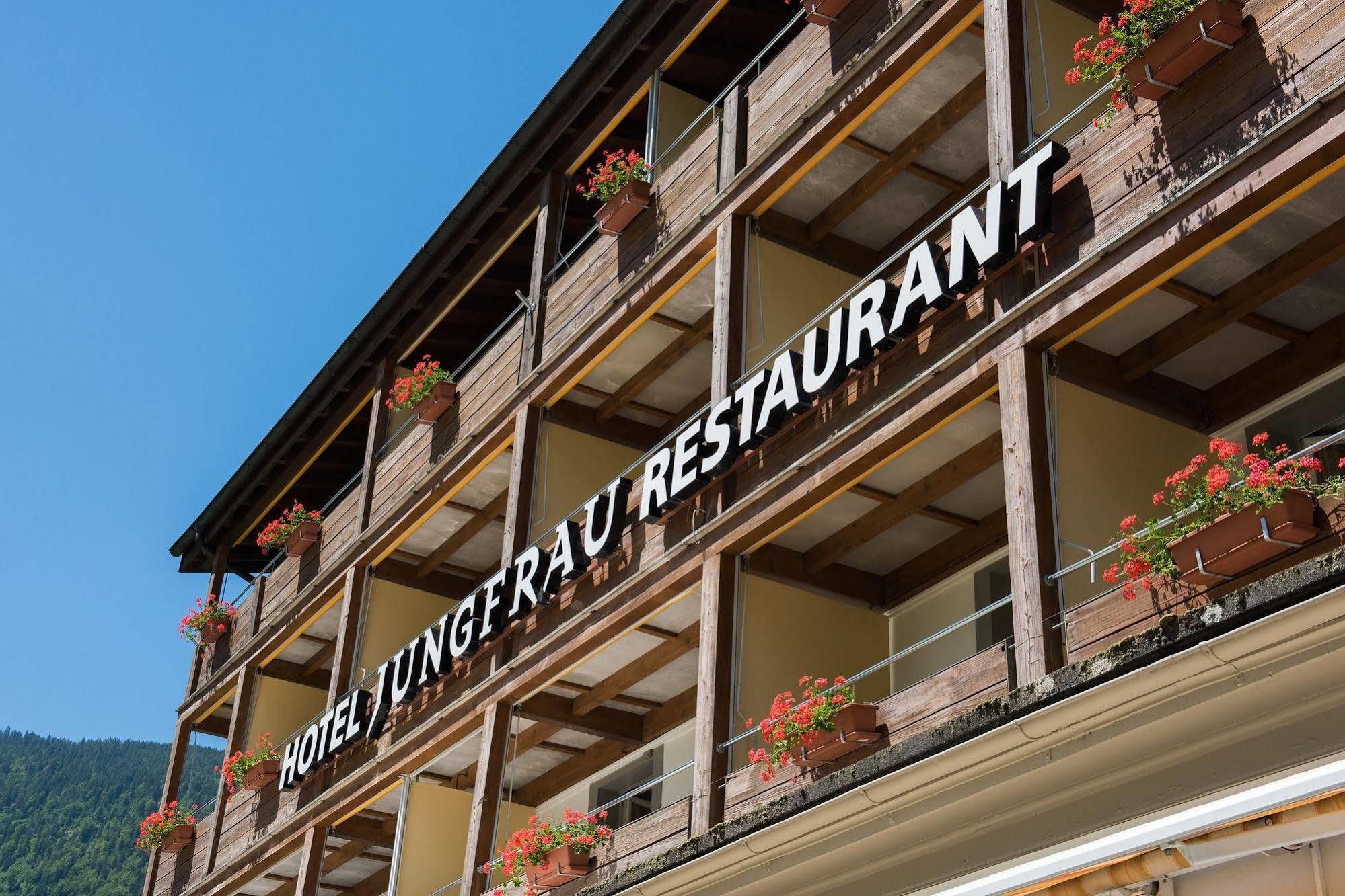 Jungfrau Hotel Wilderswil Exterior foto